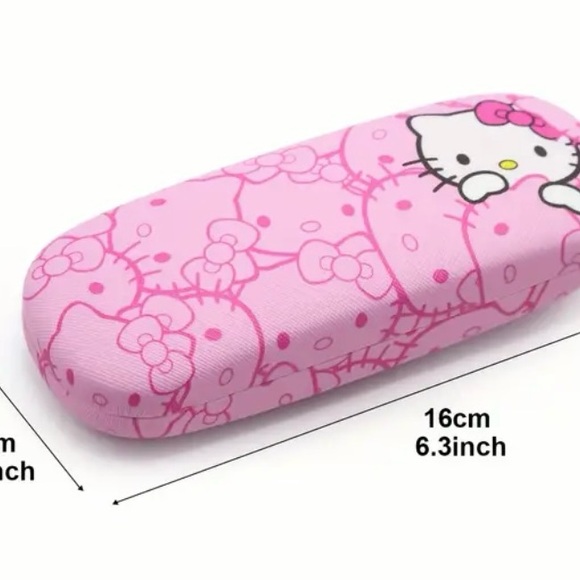 Sanrio Hello Kitty Pink Glasses Case NWOT - Picture 5 of 6
